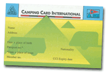 Camping Card International, a plastic identity for campers enjoying their camping holiday abroad. Camping Card International, a plastic identity for campers enjoying their camping holiday abroad.