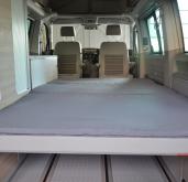 Custom VW California T5 Folding Mattress Topper - Grey