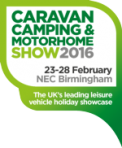 Caravan, Camping & Motorhome Show 2016 -  23rd - 28th February 2016