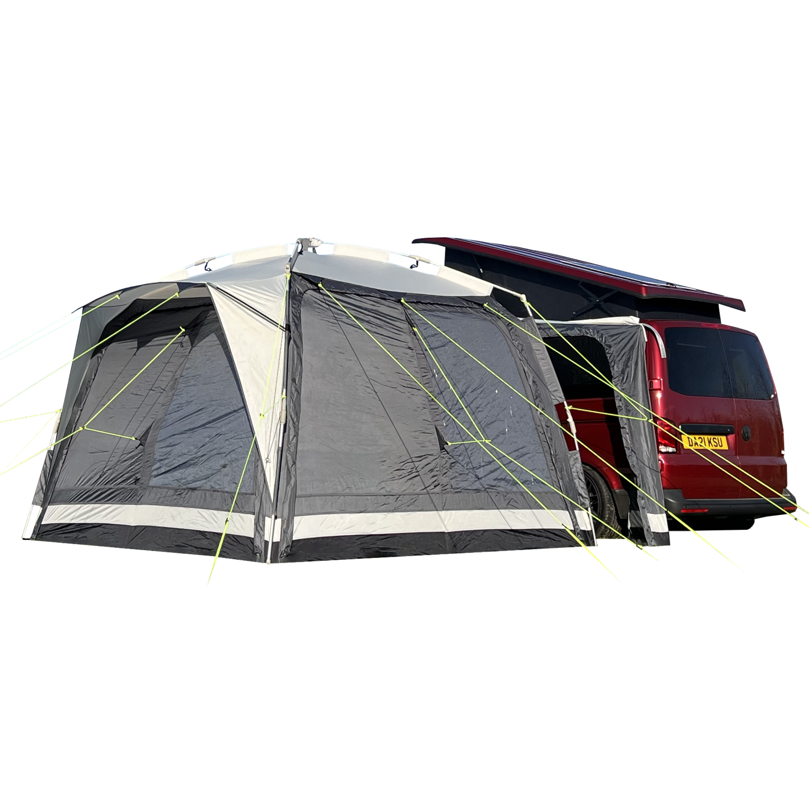Cosador 2in1 Universal Camper Awning Attachment - Powerful Suction Cup and  Ground Anchor - Professional rv Awning tie Down kit - Made in Germany