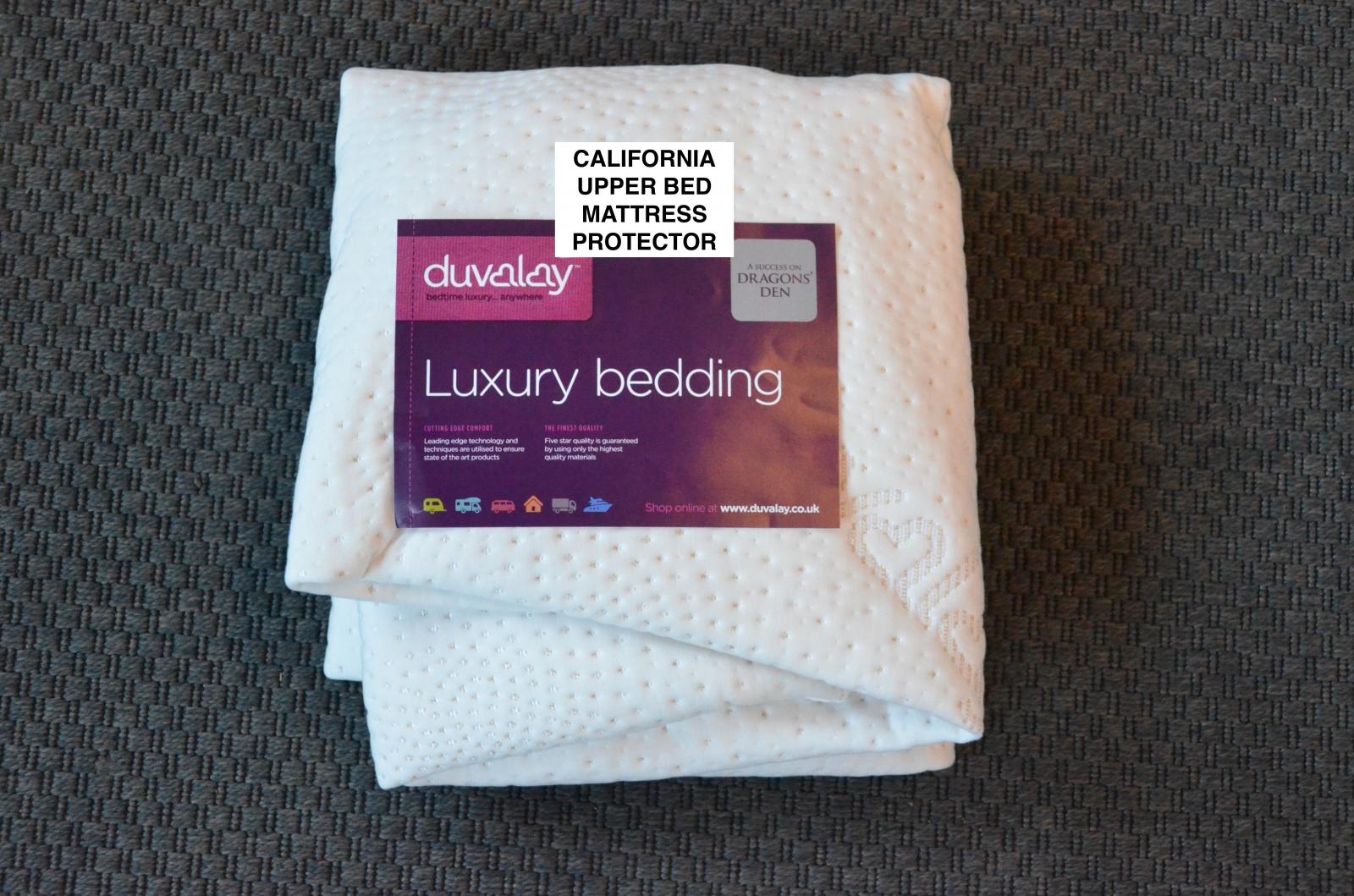 DUVALAY Mattress Protector for CALIFORNIA Top Bed | CamperVantastic ...