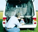 BRANDRUP FLYOUT/MOSQUITO NET mosquito net for the complete tailgate on non California VW T4 models 100 111 05S