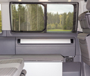 BRANDRUP FLYOUT/MOSQUITO NET for Opening Window in Right Sliding Door VW T6.1/T6/T5 California Ocean and Beach (from 2011) 100 150 010