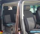 CALIFORNIA-CAMPING VW T6.1/T6/T5 California Beach Seat Covers with 2 seat rear bench - full set Vinyl/Alacantara seat covers