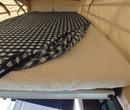 DUVALAY 2.5cm Gold Shaped Mattress Topper Top Bed Mercedes Marco Polo Specific