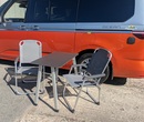 VW T7 California Ocean/Coast/Beach Camping Chair and Camping Table